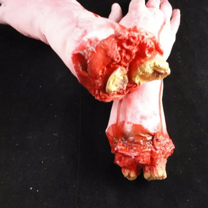 2pcs/lot NEW Life Like Severed Scary Cut Off Bloody Fake Latex Life Size Arm Hand Halloween Prop Haunted Party Decoration MF
2pcs/lot NEW Life Like Severed Scary Cut Off Bloody Fake Latex Life Size Arm Hand Halloween Prop Haunted Party Decoration MF