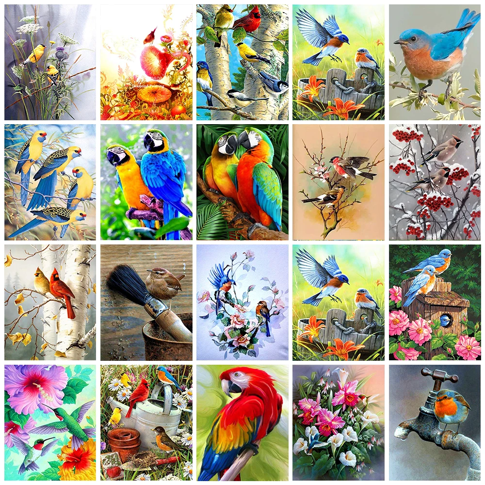 Bird Flower Diy 5D Diamond Painting Cross Stitch Kits Full Round Resin Rhinestones Mosaic Animal Diamond Embroidery Home Decor
Bird Flower Diy 5D Diamond Painting Cross Stitch Kits Full Round Resin Rhinestones Mosaic Animal Diamond Embroidery Home Decor