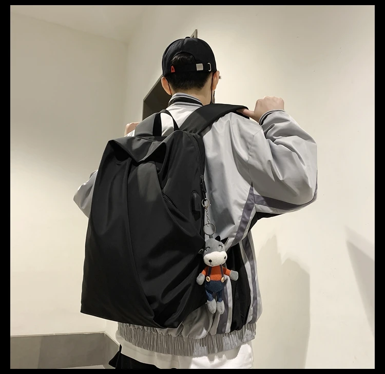 SB597 2021 Male Korean version of simple fashion trend female high school student college student school bag men's backpack
SB597 2021 Male Korean version of simple fashion trend female high school student college student school bag men's backpack
