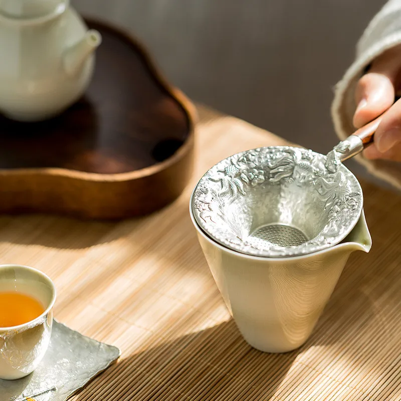 Tin Tea Strainers Filter Leaf Shaped Kung Fu Tea Tray Drainer Handmade Coffee Strainer Set Tools Teaware Kitchen Accessories
Tin Tea Strainers Filter Leaf Shaped Kung Fu Tea Tray Drainer Handmade Coffee Strainer Set Tools Teaware Kitchen Accessories