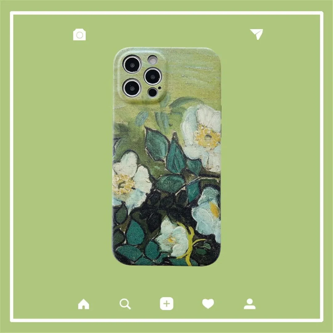 ASINA Flower Phone Case For iPhone 11 12 Pro Max Apple Xs Oil Painting Phone Cover For iPhone Xr Anti-drop 6 7 8 Plus Capa Green
ASINA Flower Phone Case For iPhone 11 12 Pro Max Apple Xs Oil Painting Phone Cover For iPhone Xr Anti-drop 6 7 8 Plus Capa Green