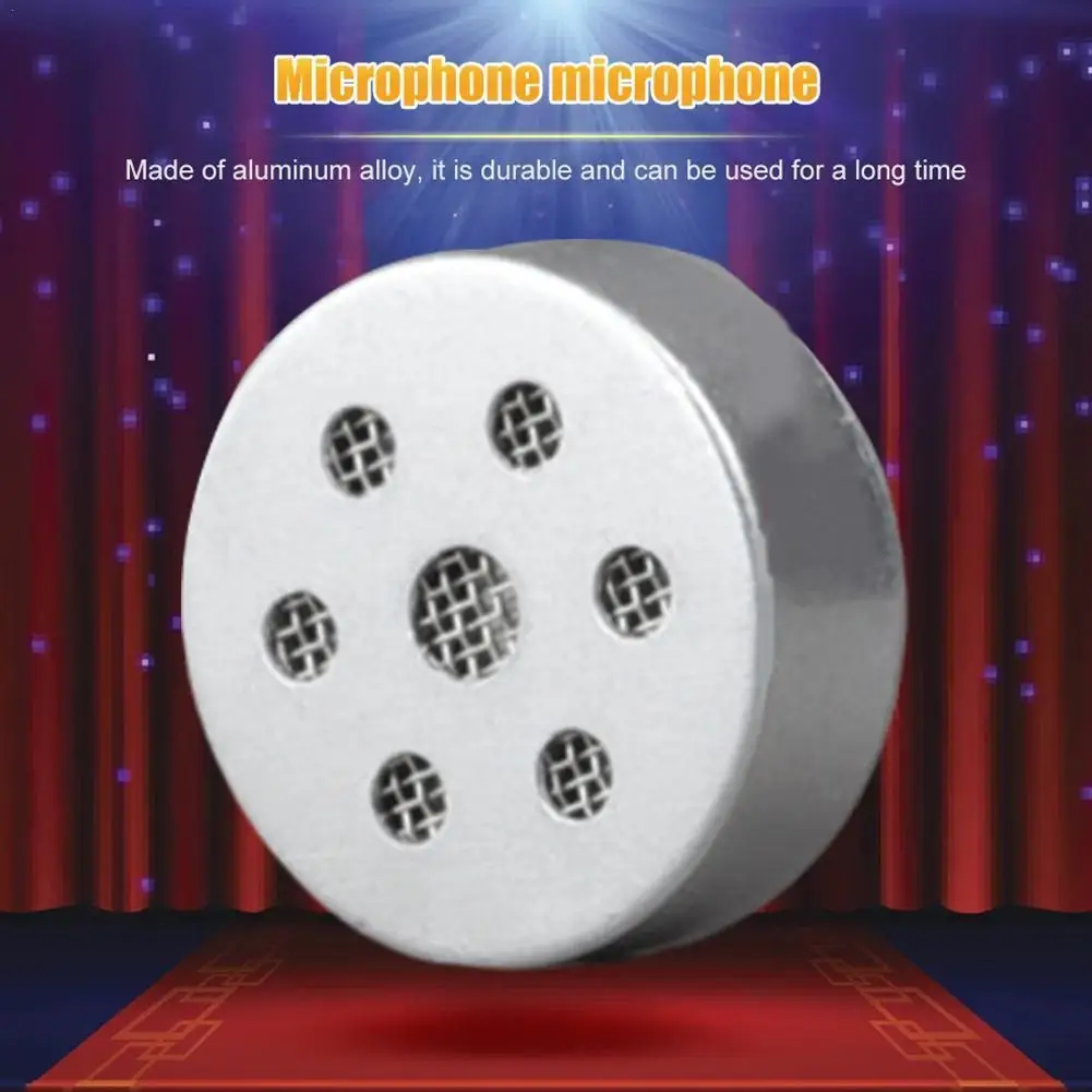 16mm Unidirectional Wheat Core Microphone Large Diaphragm Cartridge Core Capsule For Studio Recording Condenser Mic Head 
16mm Unidirectional Wheat Core Microphone Large Diaphragm Cartridge Core Capsule For Studio Recording Condenser Mic Head