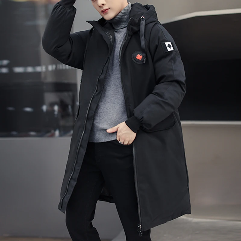 Large Size M-5XL Nice Winter Pop Mens Vogue Boutique Cotton Thick Warm Black Green Casual Long Coat Male Slim Hooded Jacket
Large Size M-5XL Nice Winter Pop Mens Vogue Boutique Cotton Thick Warm Black Green Casual Long Coat Male Slim Hooded Jacket