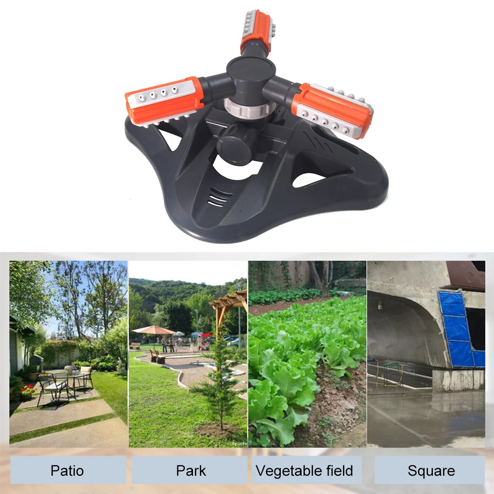Garden Watering Products Accessaries 360 Degree Rotating Spray Water Nozzle Gardening Lawn Plant Watering Sprinkler
Garden Watering Products Accessaries 360 Degree Rotating Spray Water Nozzle Gardening Lawn Plant Watering Sprinkler