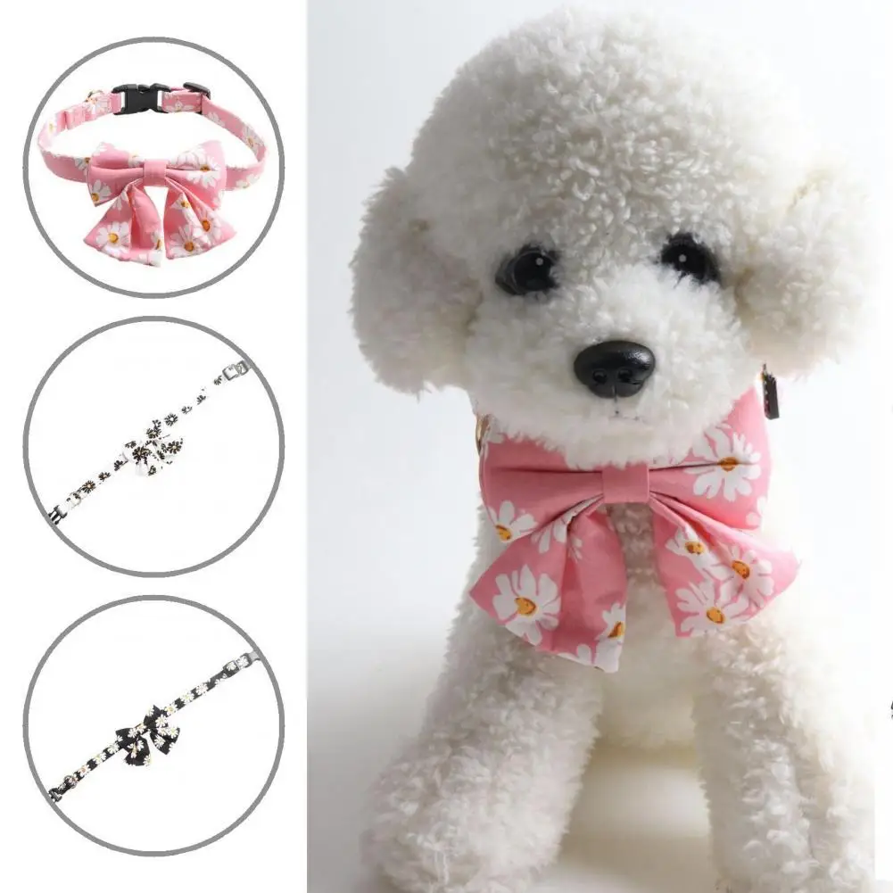 Flexible Practical Pet Dog Neck Ties Easy-wearing Pet Dog Collar Bowknot for Small Dogs
Flexible Practical Pet Dog Neck Ties Easy-wearing Pet Dog Collar Bowknot for Small Dogs