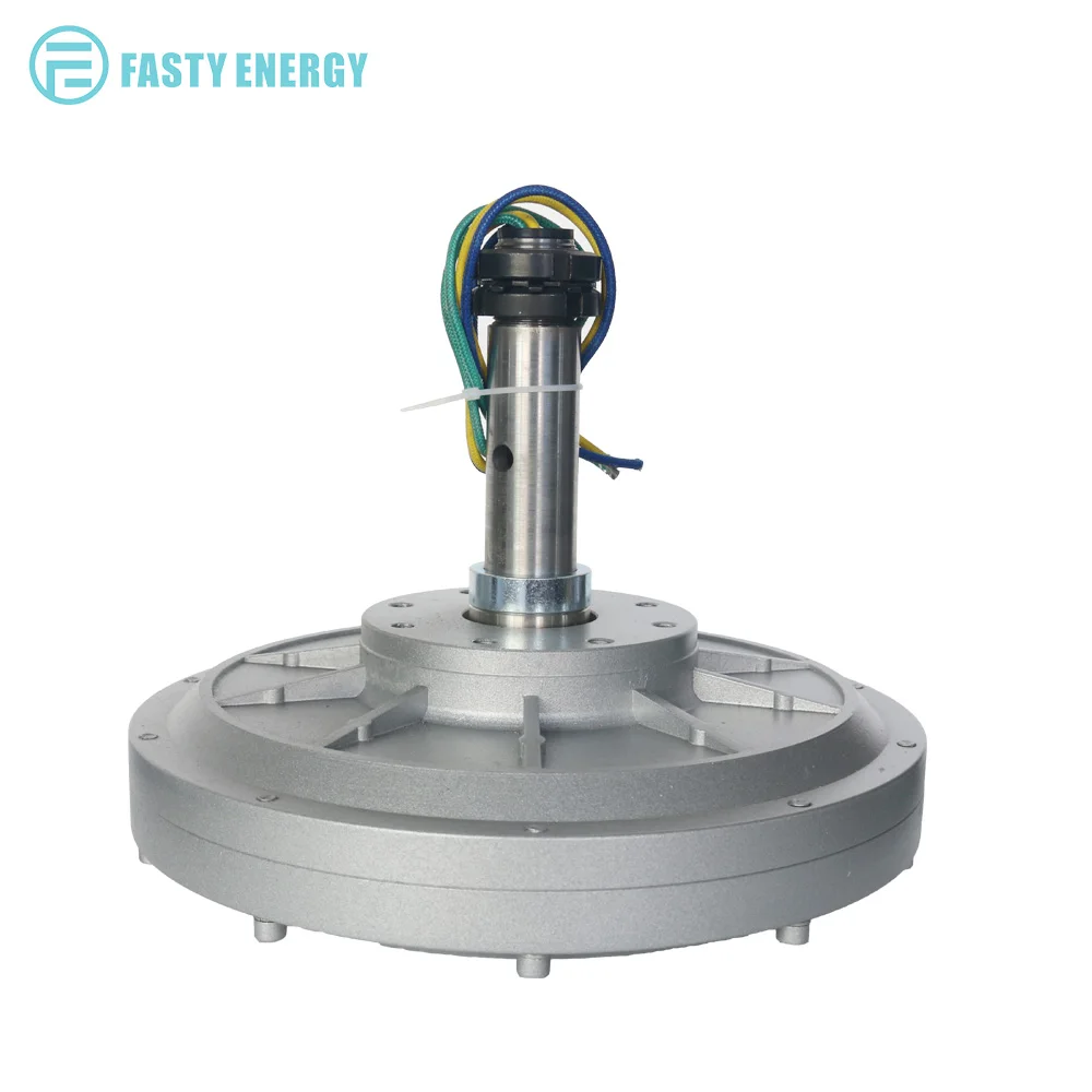 Vertical Wind Turbine 2kw/2000W 300rpm 96/220/380VDC PMG Coreless Maglev DIY Generator for New Energy Engine
Vertical Wind Turbine 2kw/2000W 300rpm 96/220/380VDC PMG Coreless Maglev DIY Generator for New Energy Engine