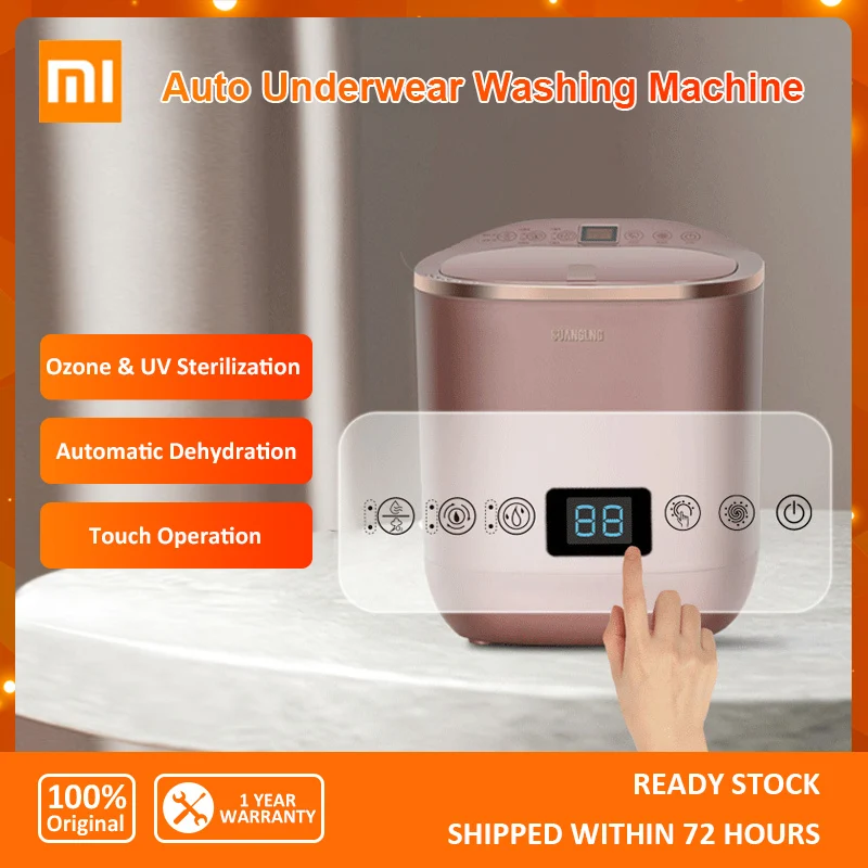 Автоматическая стиральная машина Suanglng, машина для очистки нижнего белья, носков, мини-машина для очистки детской одежды, трусиков, стиральн...
Автоматическая стиральная машина Suanglng, машина для очистки нижнего белья, носков, мини-машина для очистки детской одежды, трусиков, стиральн...