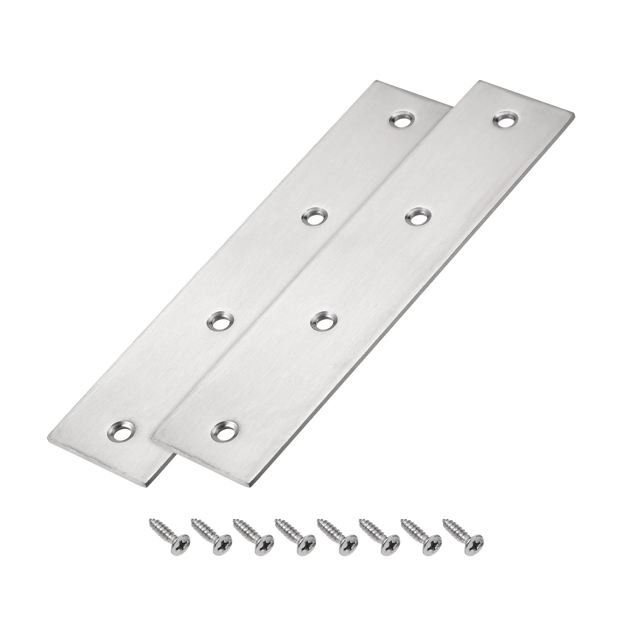 Uxcell Flat Straight Brace Repair Plate, 204 x 45 x 2.6mm Stainless Steel Fixing Mending Bracket Connector Silver 2 Pcs
Uxcell Flat Straight Brace Repair Plate, 204 x 45 x 2.6mm Stainless Steel Fixing Mending Bracket Connector Silver 2 Pcs