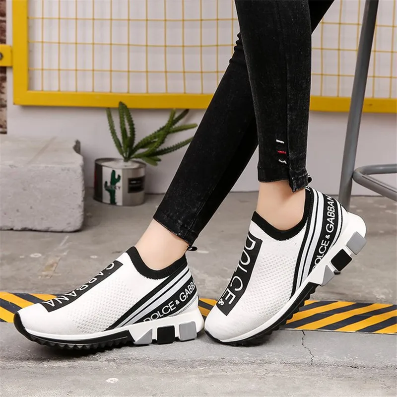 Mesh Women Sneakers Sports Shoes Rubber Printed Slip on Flats Breathable Soft Zapatos Mujer Tenis Masculino Luxury Adulto Shoes
Mesh Women Sneakers Sports Shoes Rubber Printed Slip on Flats Breathable Soft Zapatos Mujer Tenis Masculino Luxury Adulto Shoes