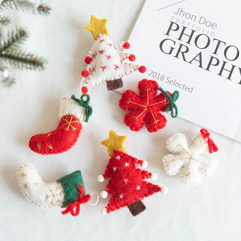 Navidad 2021 Decor Cute Wool Christmas Ornaments for Home Christmas Tree Decorations New Year Xmas Gifts Noel Natal
Navidad 2021 Decor Cute Wool Christmas Ornaments for Home Christmas Tree Decorations New Year Xmas Gifts Noel Natal