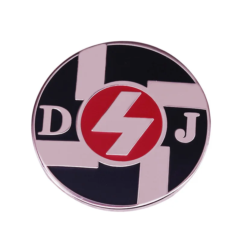 WW2 German DJ Enamel Pins Round Lightning Medal Brooches Metal Punk Metal Badge Pin Backpack Jewelry 2021
WW2 German DJ Enamel Pins Round Lightning Medal Brooches Metal Punk Metal Badge Pin Backpack Jewelry 2021