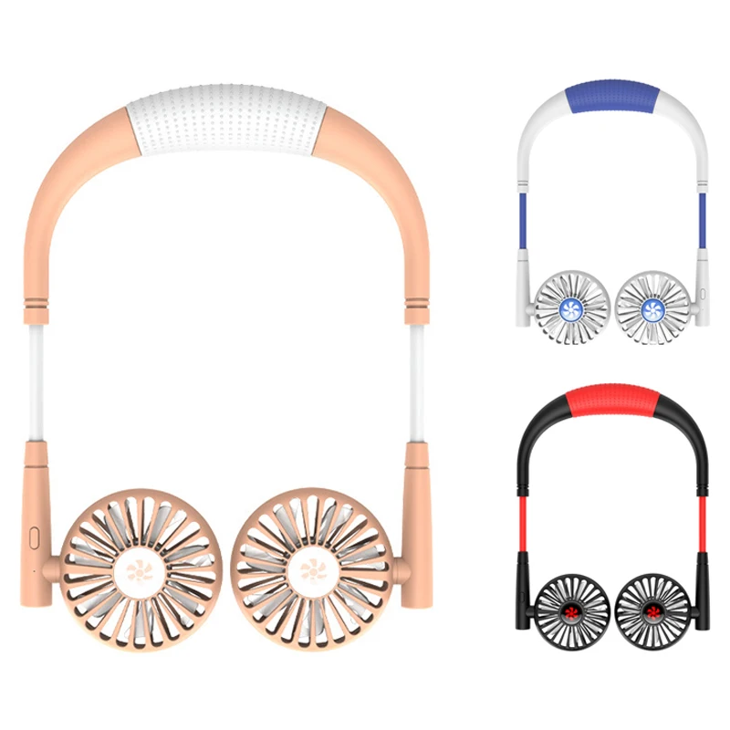 Hands Free Portable Neck Fan - Rechargeable Mini USB Personal Fan Battery Operated For Home Office Travel
Hands Free Portable Neck Fan - Rechargeable Mini USB Personal Fan Battery Operated For Home Office Travel