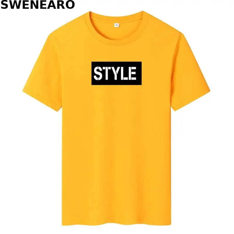SWENEAR 2021 new summer T-shirt men's 100% pure cotton STY printed T-shirt men's casual O-neck short-sleeved brand T-shirt
SWENEAR 2021 new summer T-shirt men's 100% pure cotton STY printed T-shirt men's casual O-neck short-sleeved brand T-shirt