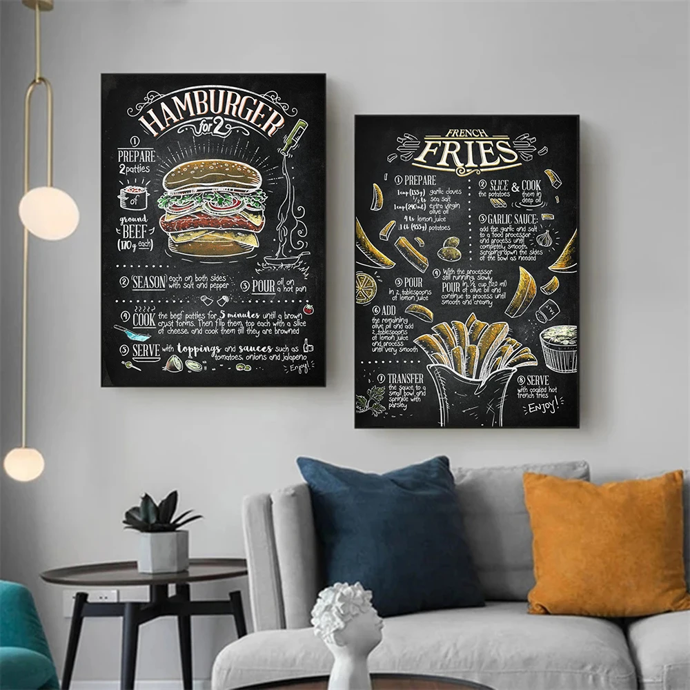 Creative Painting Wall Decoration Art Delicate Cooking Poster Wall Picture Canvas Paintings Print For Restaurant Room Decoration
Creative Painting Wall Decoration Art Delicate Cooking Poster Wall Picture Canvas Paintings Print For Restaurant Room Decoration