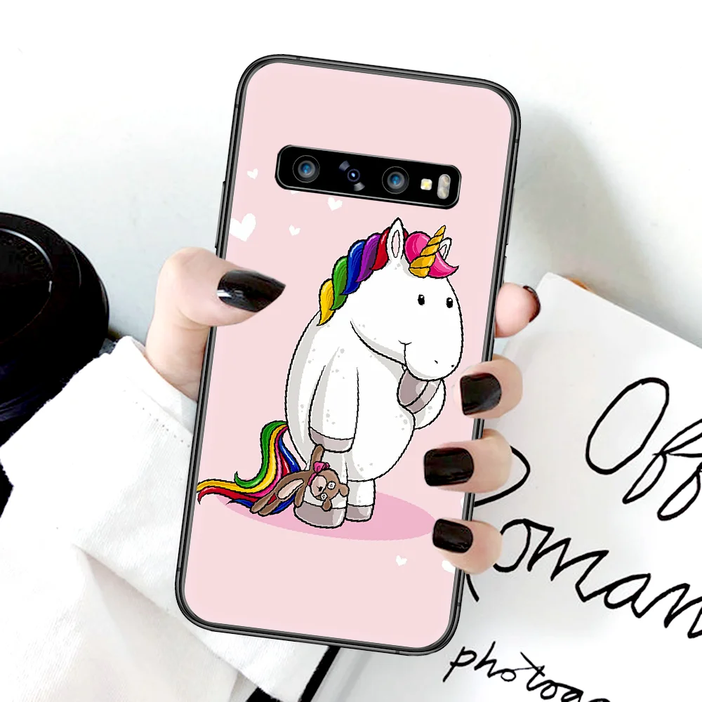 Color Cute Unicorn Cartoon Phone Case For Samsung Galaxy Note S 8 9 10 20 Plus E Lite Uitra black Cover Painting Back Silicone 
Color Cute Unicorn Cartoon Phone Case For Samsung Galaxy Note S 8 9 10 20 Plus E Lite Uitra black Cover Painting Back Silicone