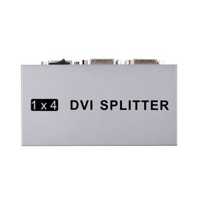 4K 30Hz DVI Splitter Switcher 1X4 DVI cable splitter DVI 1 in 4 out Driver Free for PC laptop Projector with power adapter
4K 30Hz DVI Splitter Switcher 1X4 DVI cable splitter DVI 1 in 4 out Driver Free for PC laptop Projector with power adapter