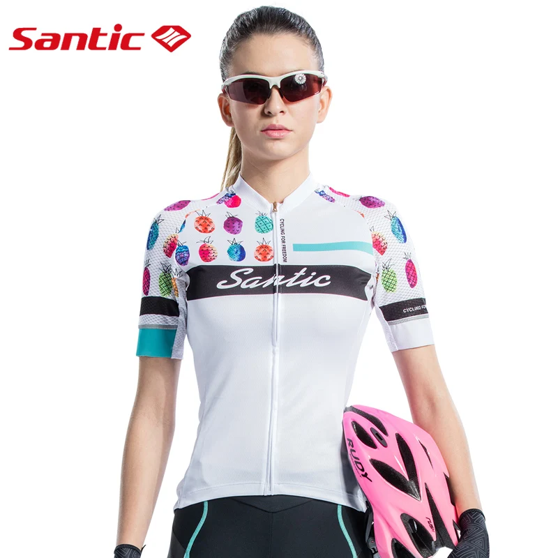 Santic Cycling Jersey Short Sleeve Spring and Summer Road Bike Perspiration Sunscreen Cycling Wear Cycling Equipment Women
Santic Cycling Jersey Short Sleeve Spring and Summer Road Bike Perspiration Sunscreen Cycling Wear Cycling Equipment Women