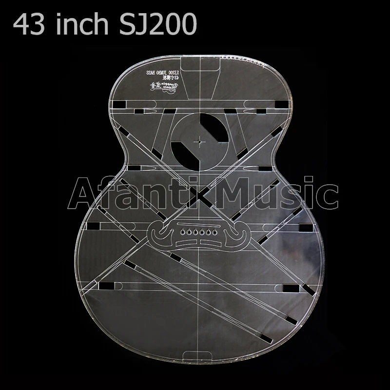Afanti Music Acoustc Guitar Top Acrylic Mould / DIY Acoustic Guitar Top Mold (AHY-816)
Afanti Music Acoustc Guitar Top Acrylic Mould / DIY Acoustic Guitar Top Mold (AHY-816)