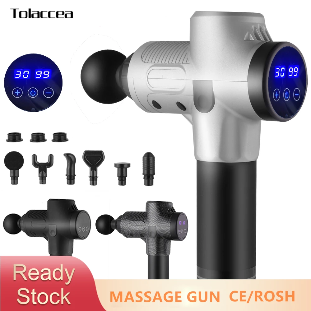Массажный пистолет, высокочастотный Электрический Вибрационный массажер для расслабления мышц и тела, 30 скоростей 
Массажный пистолет, высокочастотный Электрический Вибрационный массажер для расслабления мышц и тела, 30 скоростей