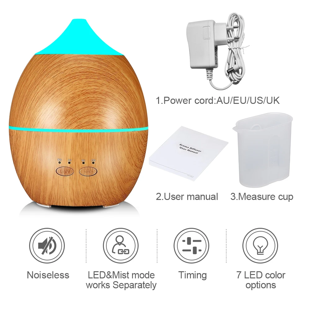 300ml Humidifier Aroma Diffuser Aromatherapy Wood Grain Essential Oil Diffuser Ultrasonic Cool Mist maker for Office Home
300ml Humidifier Aroma Diffuser Aromatherapy Wood Grain Essential Oil Diffuser Ultrasonic Cool Mist maker for Office Home