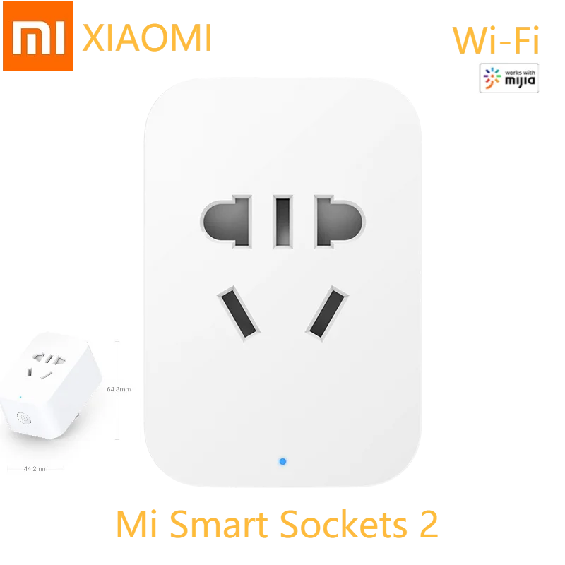 Умные розетки Xiaomi Mija Mi 2, версия шлюза Bluetooth, штекер Wi-Fi Xiomi, беспроводной пульт дистанционного управления Mi Home для умного дома, товары для умно...
Умные розетки Xiaomi Mija Mi 2, версия шлюза Bluetooth, штекер Wi-Fi Xiomi, беспроводной пульт дистанционного управления Mi Home для умного дома, товары для умно...