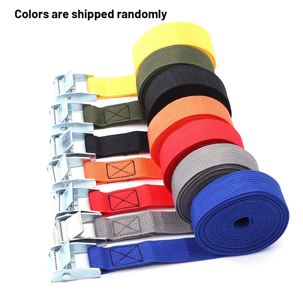 2m Buckle Tie-Down Belt Cargo Straps For Car Motorcycle Bike With Metal Buckle Tow Rope Strong Ratchet Belt For Luggage Bag
2m Buckle Tie-Down Belt Cargo Straps For Car Motorcycle Bike With Metal Buckle Tow Rope Strong Ratchet Belt For Luggage Bag