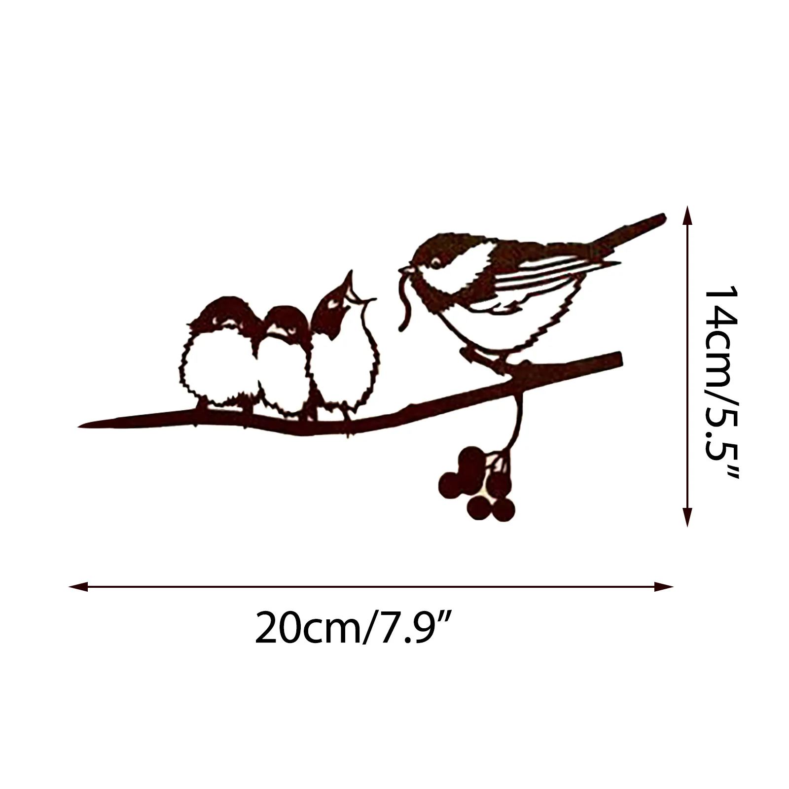 Garden Art Metal Yard Tree Bird Animal Art Garden Stainless Steel Art Metal Bird Backyard Home Garden Decoration Fashion 2021
Garden Art Metal Yard Tree Bird Animal Art Garden Stainless Steel Art Metal Bird Backyard Home Garden Decoration Fashion 2021