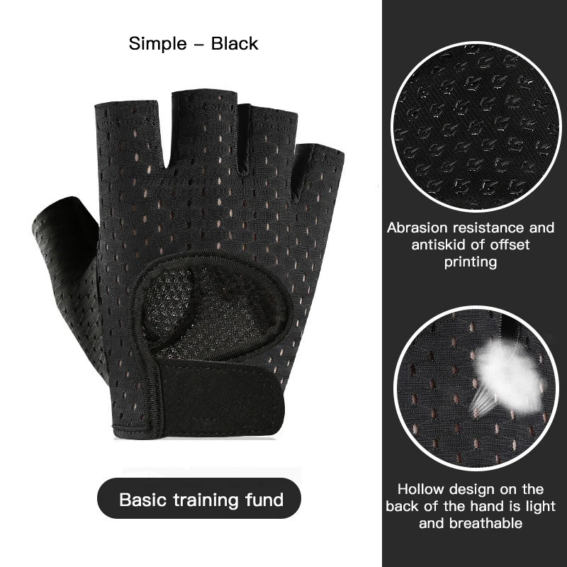 Cycling Gloves Equipment Breathable Fitness Gloves Gym Weightlifting Yoga Bodybuilding Training Sport Thin Non-slip Half Finger
Cycling Gloves Equipment Breathable Fitness Gloves Gym Weightlifting Yoga Bodybuilding Training Sport Thin Non-slip Half Finger