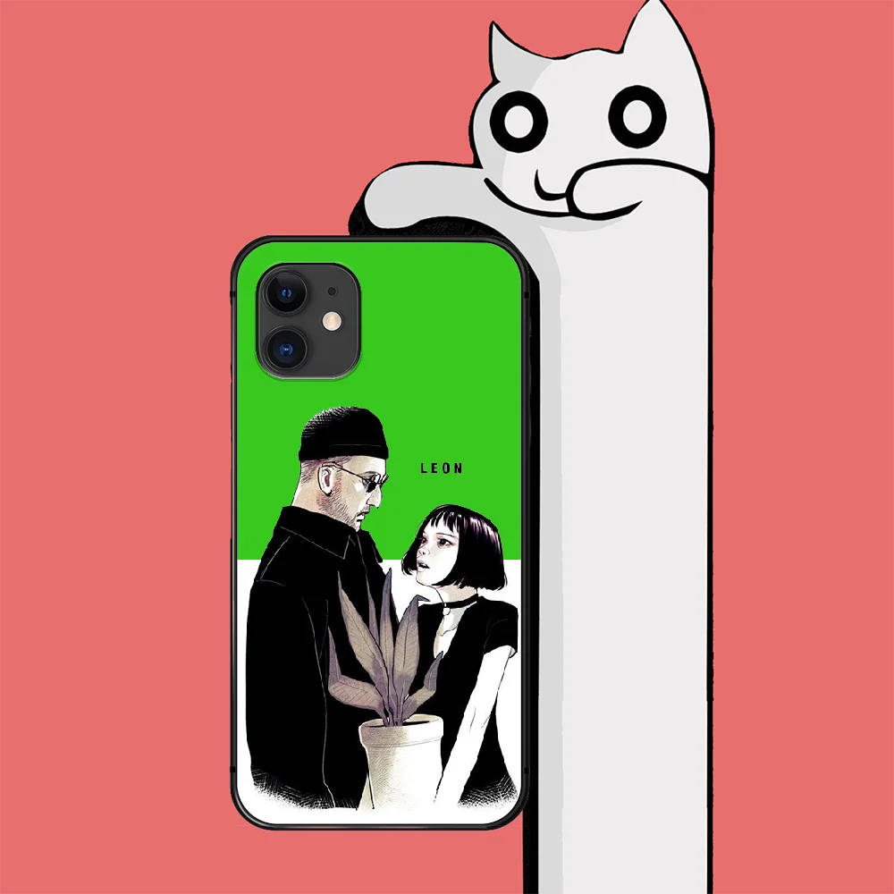 Leon Matilda Natalie Portman Phone Case Cover For Iphone 6 6S 7 8 11 12 Se 2020 X Xs Xr Pro Max Plus Mini Black Prime Black Etui
Leon Matilda Natalie Portman Phone Case Cover For Iphone 6 6S 7 8 11 12 Se 2020 X Xs Xr Pro Max Plus Mini Black Prime Black Etui