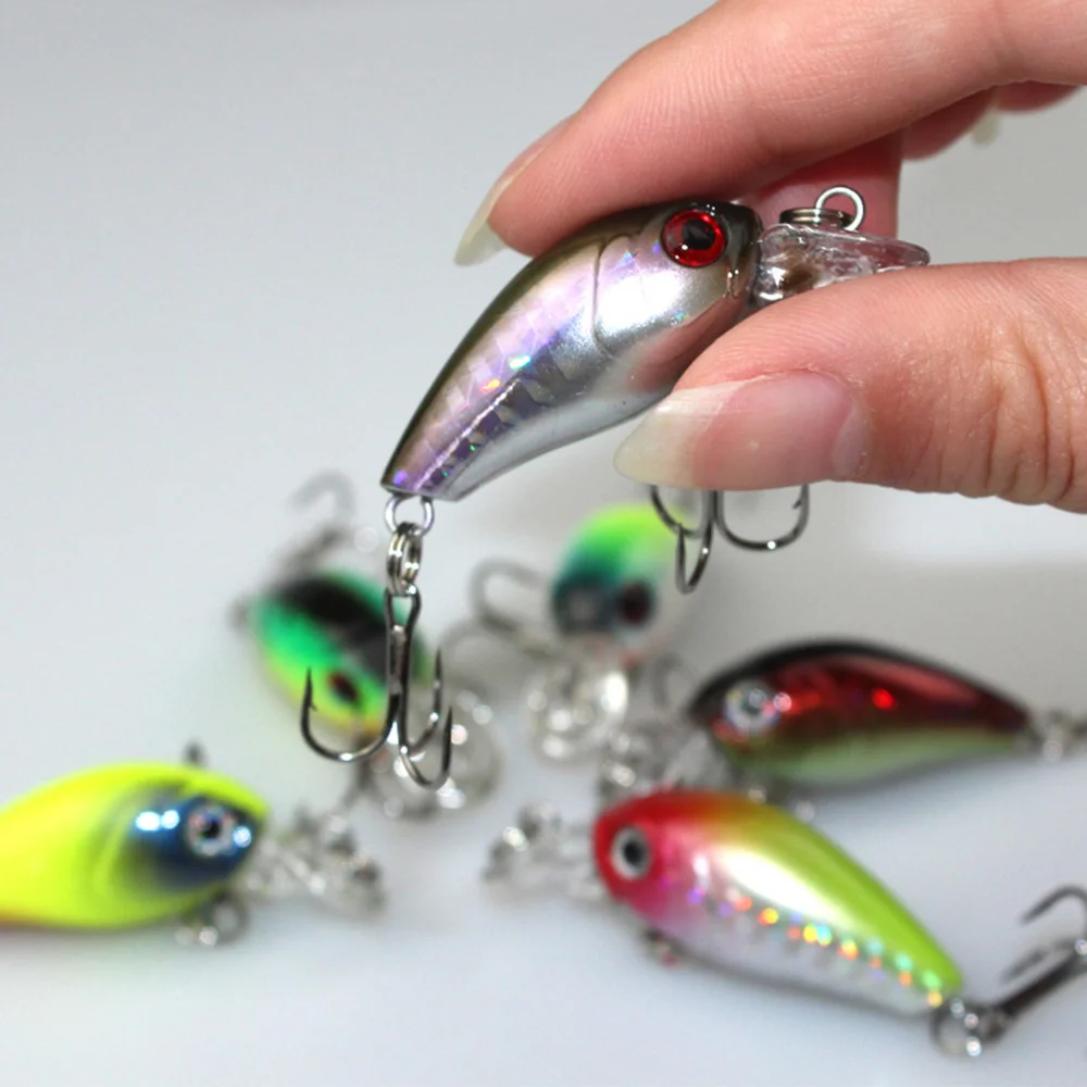 6pcs 6.5cm/4.2g Fat Fish Artificial Lures Hook Fishing Accessories (Random Color)
6pcs 6.5cm/4.2g Fat Fish Artificial Lures Hook Fishing Accessories (Random Color)