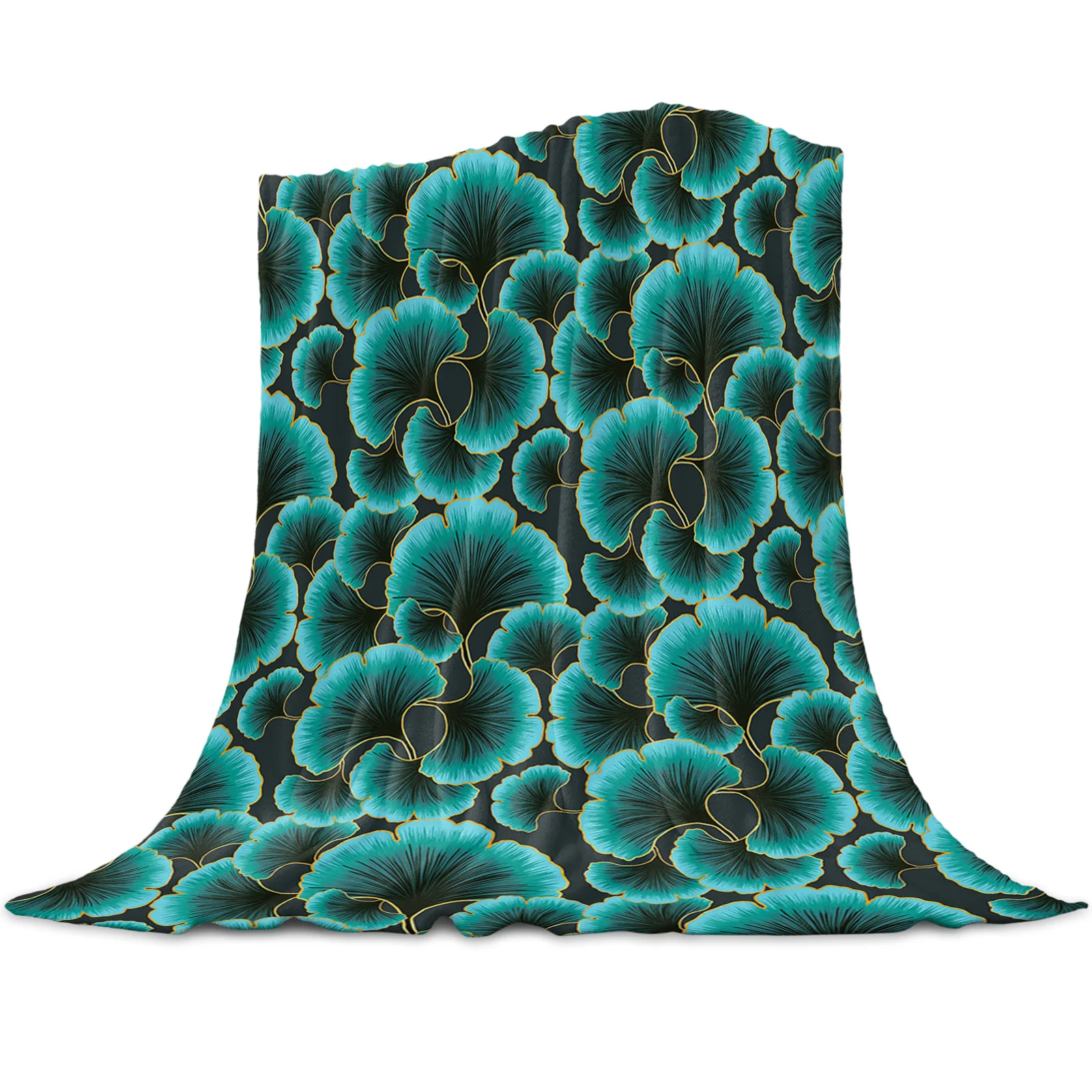 Aqua Ginkgo Biloba Texture Luxury Throw Blanket Portable Travel Soft Blanket Home Decor Microfiber Flannel Blankets for Beds
Aqua Ginkgo Biloba Texture Luxury Throw Blanket Portable Travel Soft Blanket Home Decor Microfiber Flannel Blankets for Beds