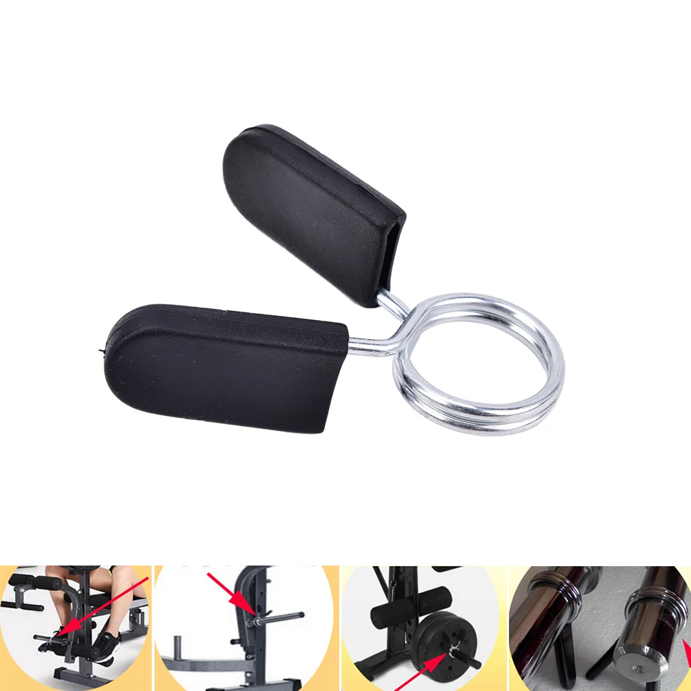 

Spinlock Collars Barbell Collar Lock Dumbell Clips Clamp Weight lifting Bar Gym Dumbbell Fitness Body Building 1X 25mm