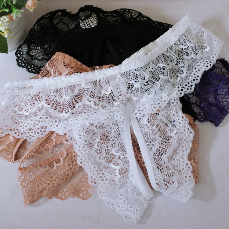 Женские кружевные прозрачные трусики, сексуальное женское нижнее белье, трусики с открытой промежностью для секса, женские стринги
Женские кружевные прозрачные трусики, сексуальное женское нижнее белье, трусики с открытой промежностью для секса, женские стринги
