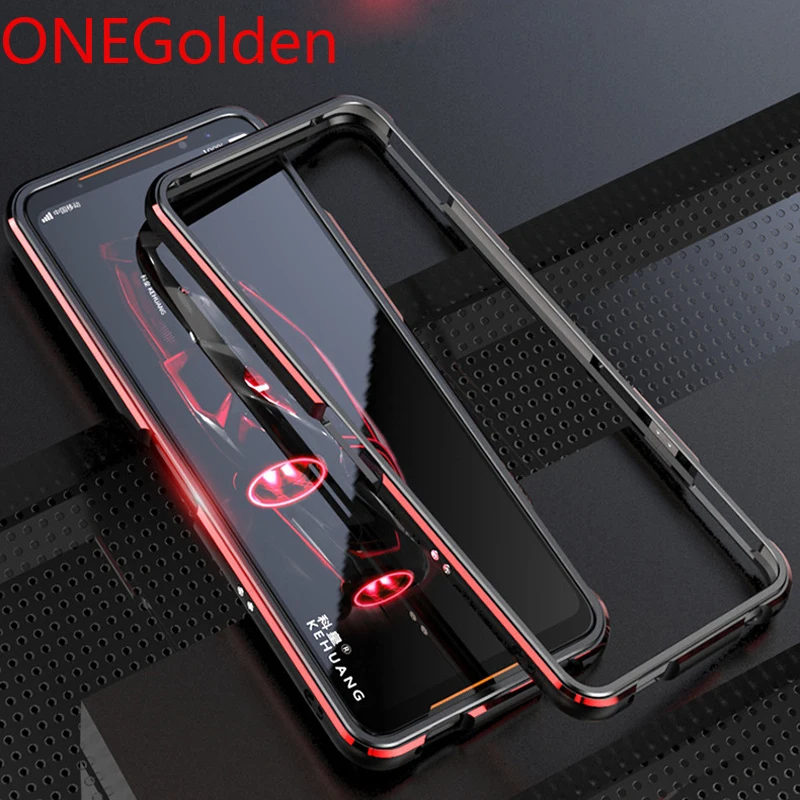 For ASUS ROG 2 Case ROG2 Aluminum Metal Bumper Case for ASUS ROG 2 Dual color Protective Frame Case for ASUS ROG Phone II Cover
For ASUS ROG 2 Case ROG2 Aluminum Metal Bumper Case for ASUS ROG 2 Dual color Protective Frame Case for ASUS ROG Phone II Cover