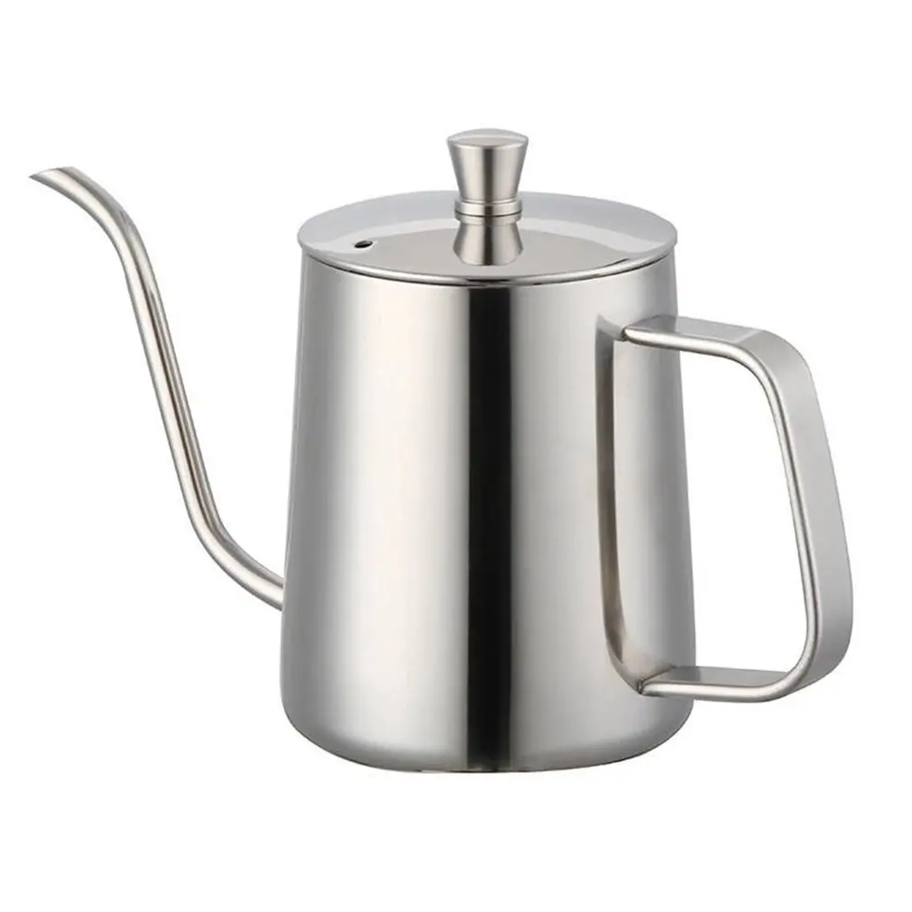 Stainless Steel Hand Coffee Pot With Lid Coffee Tea Pot Non-stick Coating Food Grade Gooseneck Drip Kettle Swan Neck
Stainless Steel Hand Coffee Pot With Lid Coffee Tea Pot Non-stick Coating Food Grade Gooseneck Drip Kettle Swan Neck