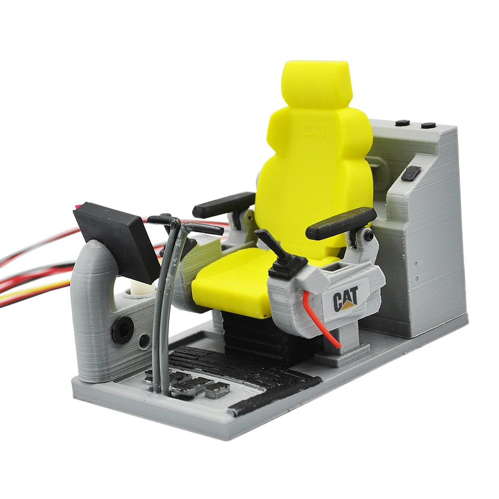 124x70mm Excavator Cab Interior Seat With OLED Display System For 1/12 RC Hydraulic Excavator Upgrade Parts
124x70mm Excavator Cab Interior Seat With OLED Display System For 1/12 RC Hydraulic Excavator Upgrade Parts