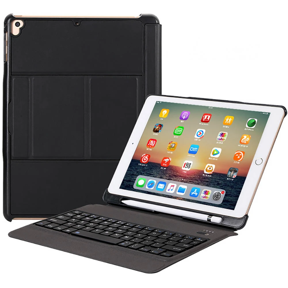 Case for iPad Air 1 Air 2 with Removable Wireless Keyboard Shockproof Tablet Cover for iPad 5th 6th Generation 9.7 2017 2018
Case for iPad Air 1 Air 2 with Removable Wireless Keyboard Shockproof Tablet Cover for iPad 5th 6th Generation 9.7 2017 2018