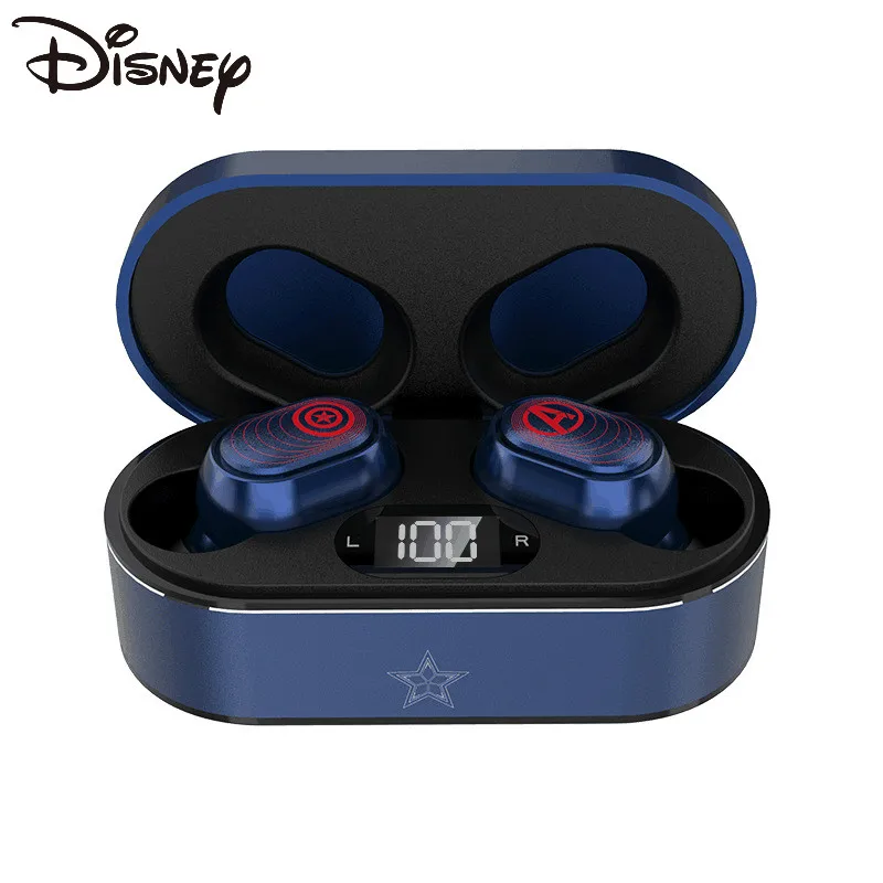 Disney certified real wireless LED digital display, Bluetooth-compatible headset, in ear music operation mobile phone universal
Disney certified real wireless LED digital display, Bluetooth-compatible headset, in ear music operation mobile phone universal