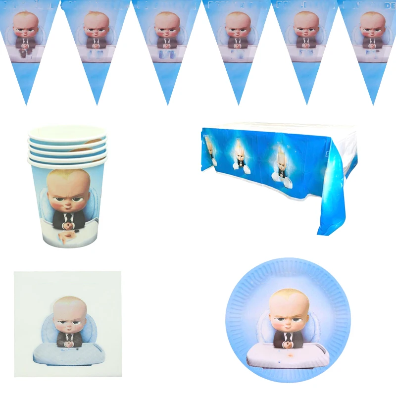 51Pcs/lot Happy Birthday Party Baby Boss Theme Plates Boys Kids Boys Favors Cups Napkins Tablecloth Baby Shower Decorate Banner
51Pcs/lot Happy Birthday Party Baby Boss Theme Plates Boys Kids Boys Favors Cups Napkins Tablecloth Baby Shower Decorate Banner