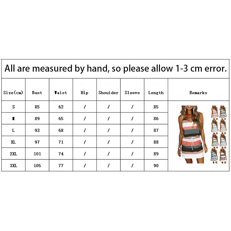 New Women Sling Dresses Colorful Striped Drawstring Dress Female Beach Slim Short Skirts Summer Sleeveless Pocket Casual Dress
New Women Sling Dresses Colorful Striped Drawstring Dress Female Beach Slim Short Skirts Summer Sleeveless Pocket Casual Dress