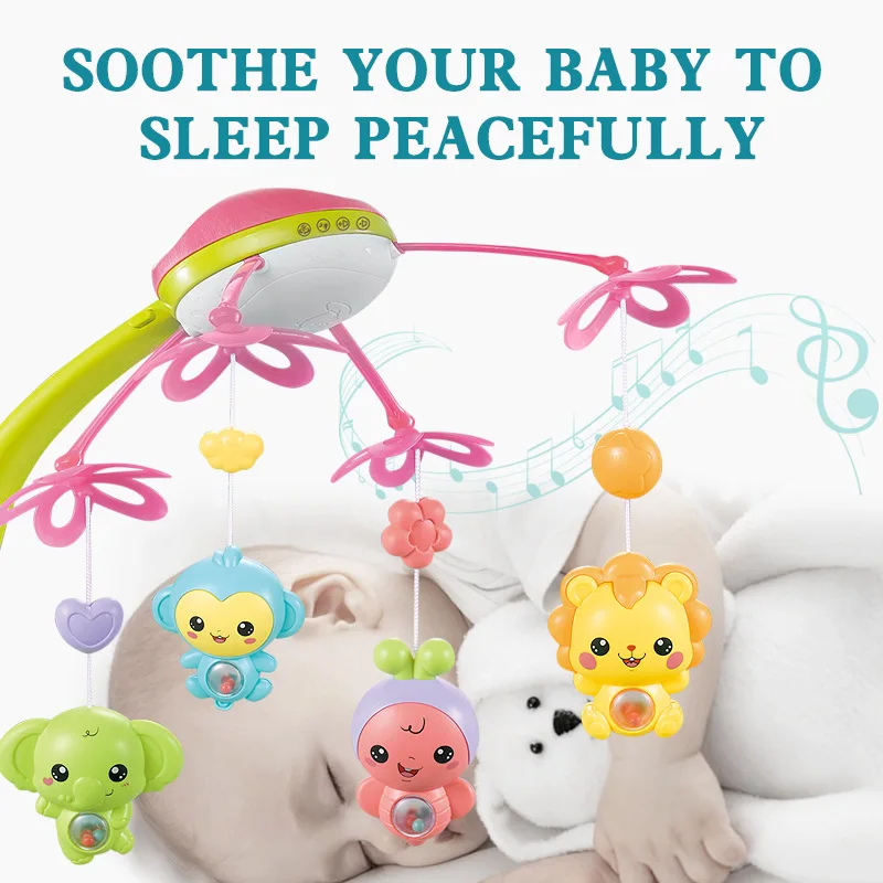 Baby Mobile Rattles Toys 0-12 Months For Baby Newborn Crib Bed Bell Toddler Rattles Carousel For Cots Kids Musical Toy Gift Room
Baby Mobile Rattles Toys 0-12 Months For Baby Newborn Crib Bed Bell Toddler Rattles Carousel For Cots Kids Musical Toy Gift Room