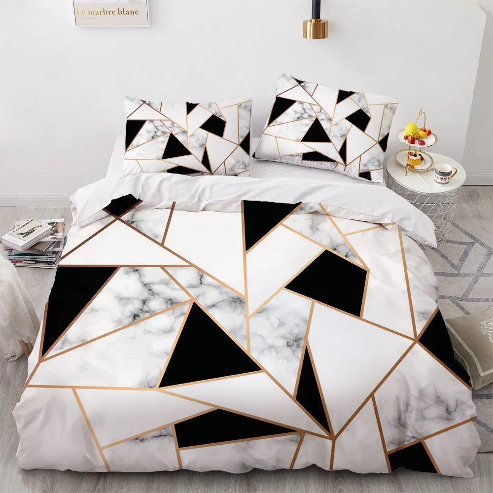 Fashion Bedding Sets 3D Marbling Duvet Quilt Cover Set Color Comforter Bed Linen Pillowcase Luxury Home Texitle King Queen Size
Fashion Bedding Sets 3D Marbling Duvet Quilt Cover Set Color Comforter Bed Linen Pillowcase Luxury Home Texitle King Queen Size