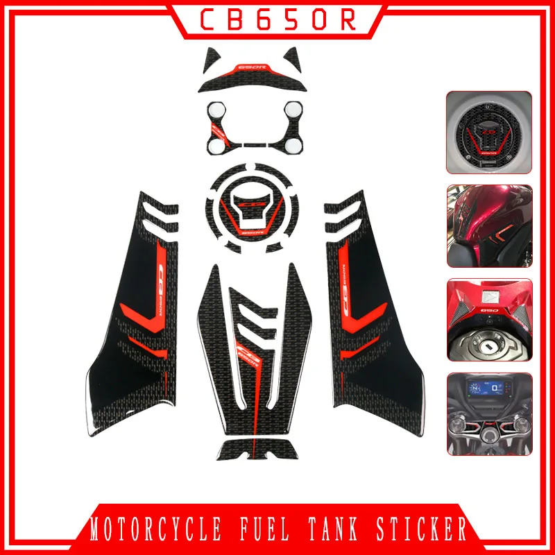 For HONDA CB650R CB 650R 2019 2020 Motorcycle 3D carbon fiber Sticker Decal Emblem Protection Tank Pad Cas Cap
For HONDA CB650R CB 650R 2019 2020 Motorcycle 3D carbon fiber Sticker Decal Emblem Protection Tank Pad Cas Cap