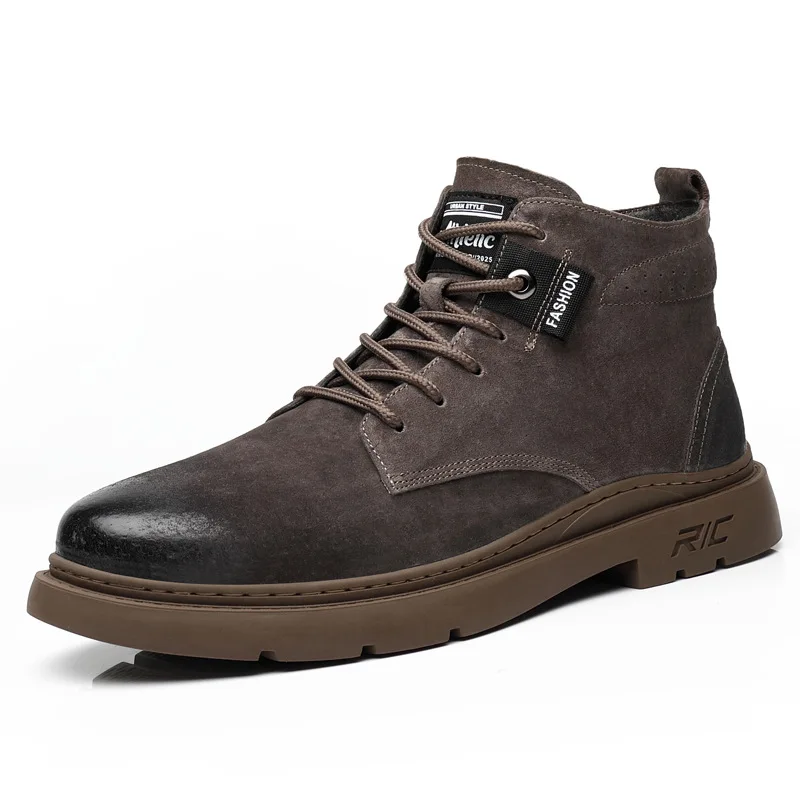 Classic Men Tide Boots Faux Suede Round Toe British Style мужские сапоги Bottes Pour Hommes أحذية الرجال Classic Lace Up KE704
Classic Men Tide Boots Faux Suede Round Toe British Style мужские сапоги Bottes Pour Hommes أحذية الرجال Classic Lace Up KE704