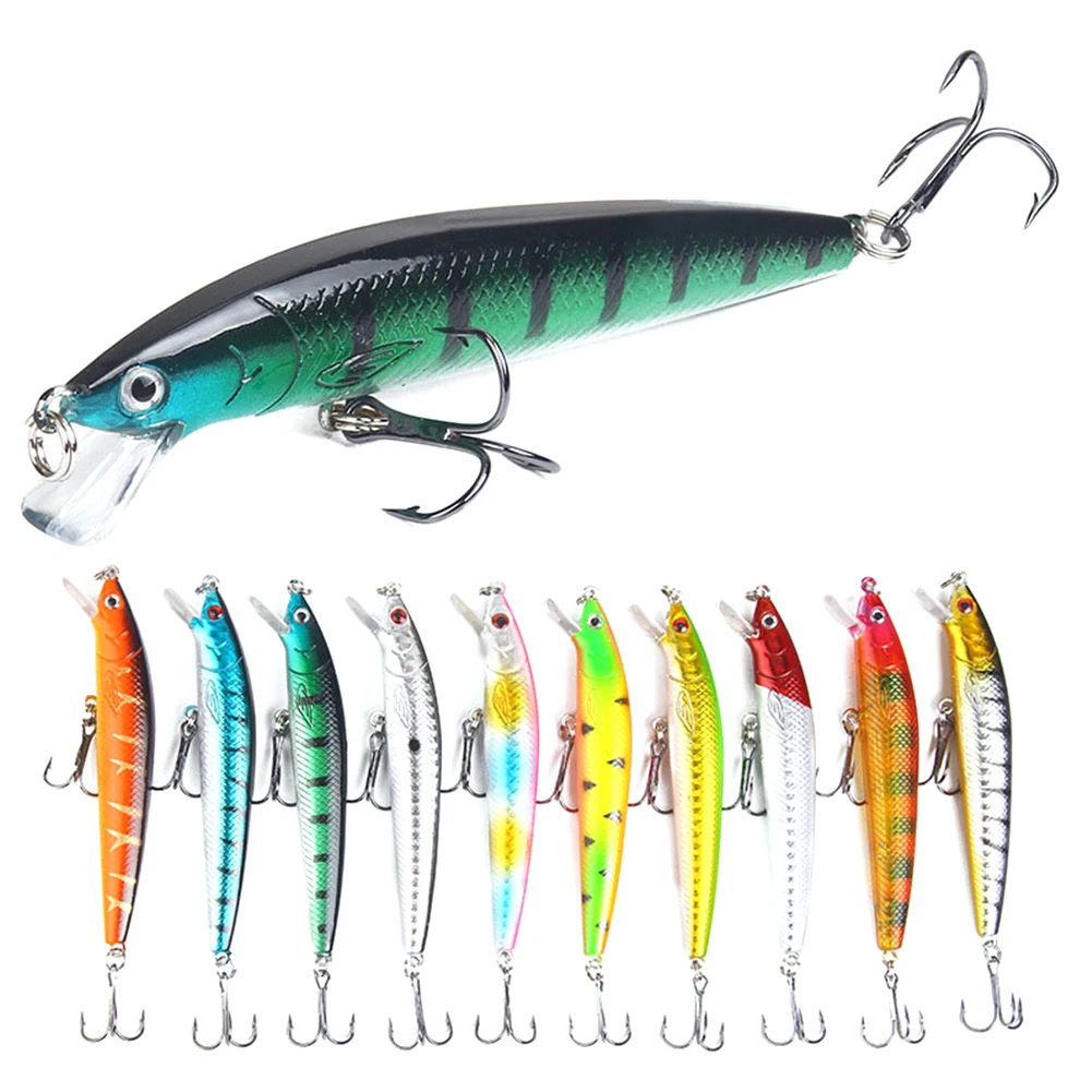 Fishing Lure 7g 10cm Trout Lure 3D Eyes Jigging Lure Swimbait Wobblers Crankbait Hard Lures Plastic Fishing Tackle New Hot
Fishing Lure 7g 10cm Trout Lure 3D Eyes Jigging Lure Swimbait Wobblers Crankbait Hard Lures Plastic Fishing Tackle New Hot