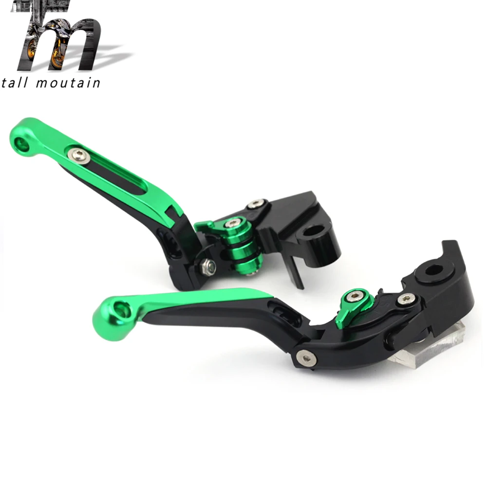 Рычаг тормоза и сцепления для KAWASAKI ZX10R ZX 10R NINJA 2016 2017 черные аксессуары мотоциклов