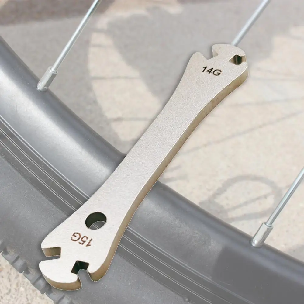 Stainless Steel Bicycle Spoke Wrench Bicycle Bike Rim Wheel Spoke Wrench Fastening Correction Device Repair Tool
Stainless Steel Bicycle Spoke Wrench Bicycle Bike Rim Wheel Spoke Wrench Fastening Correction Device Repair Tool