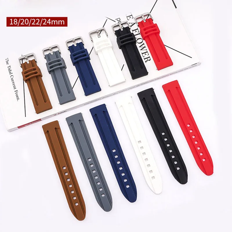 for samsung huawei amazfit watch band 18/20/22/24mm Universal Accessories Quick release switch ears silicone strap
for samsung huawei amazfit watch band 18/20/22/24mm Universal Accessories Quick release switch ears silicone strap