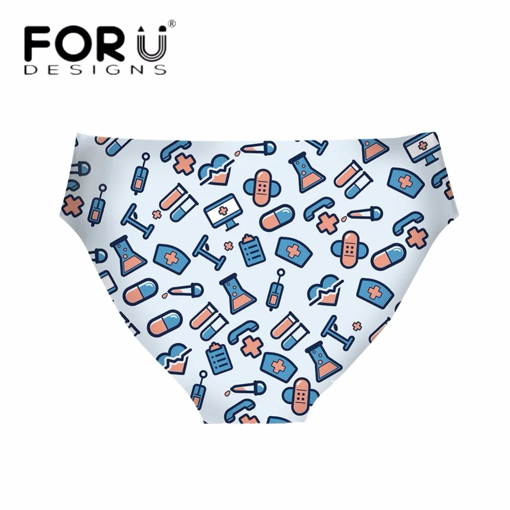 FORUDESIGNS Fashion 3D Cartoon Nurse Print Women Panties Fitness Ultra-thin Girl Summer Underwear Blue Breath Knickers Plus Size
FORUDESIGNS Fashion 3D Cartoon Nurse Print Women Panties Fitness Ultra-thin Girl Summer Underwear Blue Breath Knickers Plus Size
