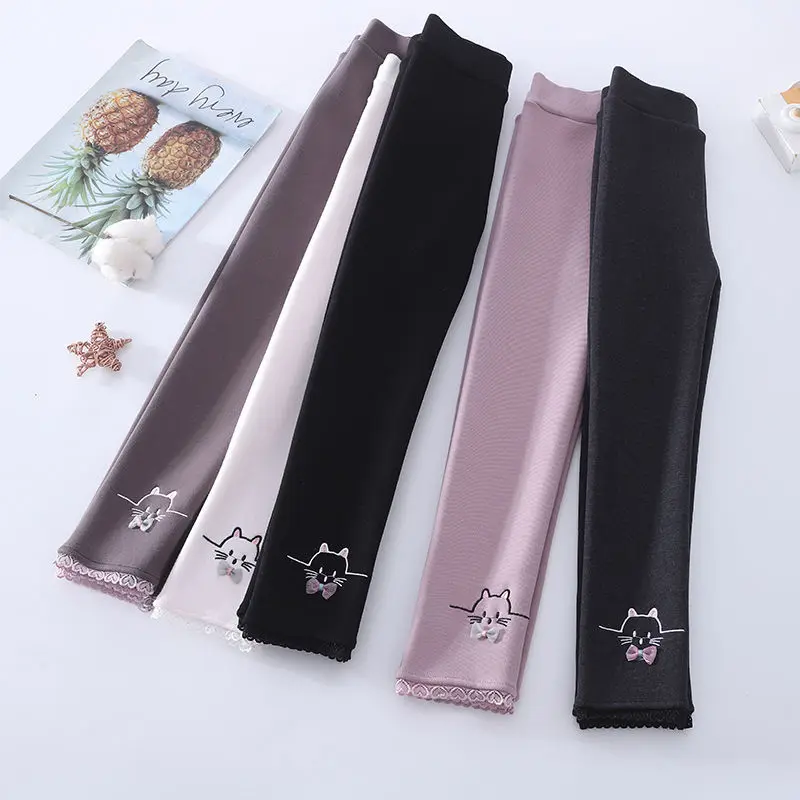 Girls leggings children clothing cotton pants for kids 2-12 years Winter pants keeping warm Fleece Trousers Baby Casual Cat pant
Girls leggings children clothing cotton pants for kids 2-12 years Winter pants keeping warm Fleece Trousers Baby Casual Cat pant